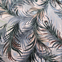 Load image into Gallery viewer, Haori Jacket Vintage(1950-1980) Pink Peacock feather Silk #10674D1
