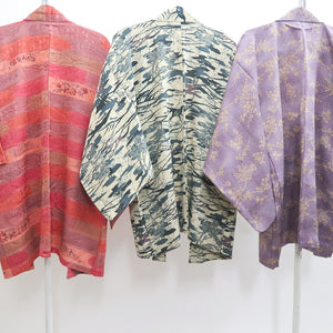 Bundle 15pcs Silk Haori Jacket Wholesale Bulk Free Shipping #531
