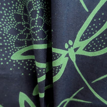 Load image into Gallery viewer, Yukata Vintage(1950-1980) Navy Dragonfly Chrysanthemum Cotton #10486B1
