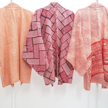Load image into Gallery viewer, Bundle 12pcs Silk Vintage Full Shibori Haori Wholesale Bulk Free Shipping #717
