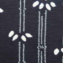 Load image into Gallery viewer, Haori Jacket Vintage(1950-1980) Black Shibori Bamboo Silk #9993C2
