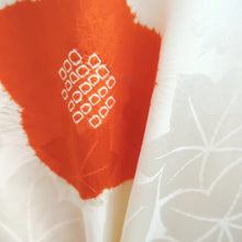 Load image into Gallery viewer, Juban Light Pink White Furisode Flower Shibori Silk #10517B2
