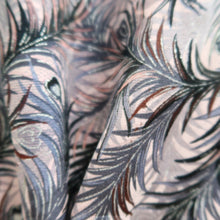 Load image into Gallery viewer, Haori Jacket Vintage(1950-1980) Pink Peacock feather Silk #10674D1
