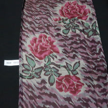 Load image into Gallery viewer, KK1513A2 Silk Kimono Fabric Vintage(1920-1950) Meisen Gray 56.3x13.0in(143x33cm)
