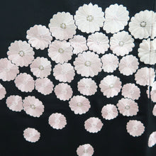 Load image into Gallery viewer, Haori Jacket Black Fully Embroidered Chrysanthemum Silk #10815E1

