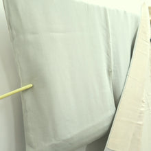 Load image into Gallery viewer, Kimono Light Gray Plum blossom Branch Silk #10535B3

