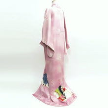 Load image into Gallery viewer, Kimono Light Pink Heian Princess Silk #9649J2
