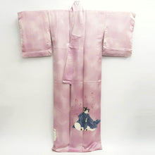 Load image into Gallery viewer, Kimono Light Pink Heian Princess Silk #9649J2
