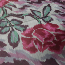 Load image into Gallery viewer, KK1513A2 Silk Kimono Fabric Vintage(1920-1950) Meisen Gray 56.3x13.0in(143x33cm)
