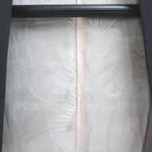 Load image into Gallery viewer, Haori Jacket Black Butterfly Floral pattern Silk #11076A4
