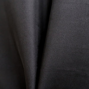Men's Haori Vintage(1950-1980) Black Montsuki Landscape Silk #10413A2