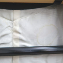 Load image into Gallery viewer, Haori Jacket Vintage(1950-1980) Black Gold Silver Wave Silk #10825E1
