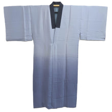 Load image into Gallery viewer, Men's Juban Graysh Blue Landscape Silk #10876E4
