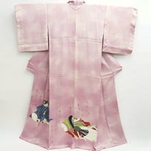 Load image into Gallery viewer, Kimono Light Pink Heian Princess Silk #9649J2
