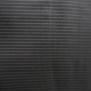 Men's Haori Vintage(1950-1980) Black See-Through Montsuki Silk #10428A3