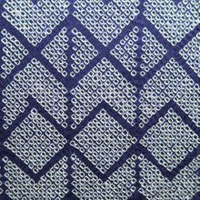 Load image into Gallery viewer, Haori Jacket Vintage(1950-1980) Blue Full Shibori Silk #10806D5
