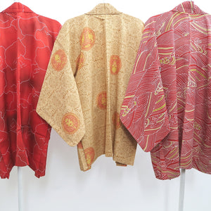 Bundle 15pcs Silk Haori Jacket Wholesale Bulk Free Shipping #532