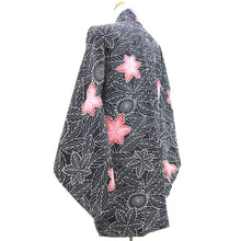 Load image into Gallery viewer, Haori Jacket Vintage(1950-1980) Black Silk #10069D1
