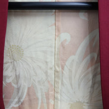 Load image into Gallery viewer, Haori Jacket Vintage(1950-1980) Wine red Chrysanthemum Silk #11015A1
