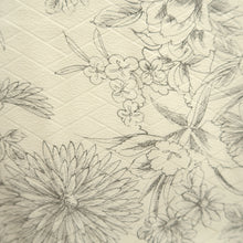 Load image into Gallery viewer, Haori Jacket Vintage(1950-1980) White Chrysanthemum Silk #10605C2
