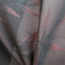 Load image into Gallery viewer, Haori Jacket Vintage(1950-1980) Black Pink Sheer Botanical Silk #10976F3
