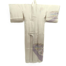 Load image into Gallery viewer, Kimono Pearl white Maiko Silk #10247E3
