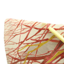 Load image into Gallery viewer, Haori Jacket Vintage(1950-1980) White Red Vermillion Tree Silk #10946F2
