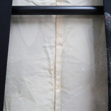Load image into Gallery viewer, Haori Jacket Vintage(1950-1980) Black Gold Silver Landscape Silk #10986F4
