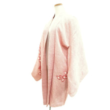 Load image into Gallery viewer, Haori Jacket Vintage(1950-1980) Light Pink Full Shibori Branch Silk #10956F2
