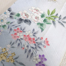 Load image into Gallery viewer, CC1010C1 Silk 4pcs Bundle Kimono Fabric Blue Purple 78.7x5.9in(200x15cm)
