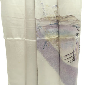 Kimono Pearl white Maiko Silk #10247E3