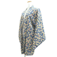 Load image into Gallery viewer, Haori Jacket GrayishBlue Aristocracy Silk #10797D5

