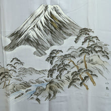 Load image into Gallery viewer, Men's Juban Graysh Blue Landscape Silk #10876E4
