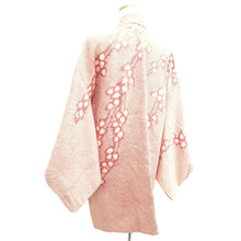 Load image into Gallery viewer, Haori Jacket Vintage(1950-1980) Light Pink Full Shibori Branch Silk #10956F2
