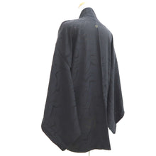 Load image into Gallery viewer, Haori Jacket Vintage(1950-1980) Black Sheer Seagull Silk #10977F3
