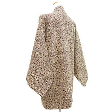 Load image into Gallery viewer, Haori Jacket Vintage(1950-1980) Brown Flower Silk #10606C2

