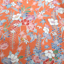 Load image into Gallery viewer, CC1010C1 Silk 4pcs Bundle Kimono Fabric Blue Purple 78.7x5.9in(200x15cm)
