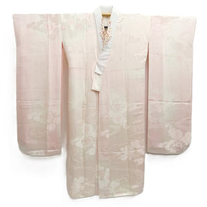 Juban Light Pink Furisode Chrysanthemum Silk #10519B2