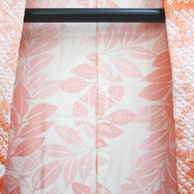 Load image into Gallery viewer, Haori Jacket Reddish Orange Pink Gradation Full Shibori Flower Silk #10716D2
