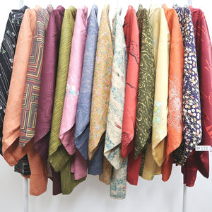 Bundle 15pcs Silk Haori Jacket Wholesale Bulk Free Shipping #572