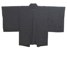 Load image into Gallery viewer, Haori Jacket Vintage(1950-1980) Black Sheer Seagull Silk #10977F3
