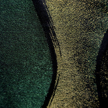 Load image into Gallery viewer, Haori Jacket Vintage(1950-1980) Black Gold Green Tatewaku Silk #10128D3
