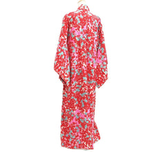 Load image into Gallery viewer, Juban Vintage(1920-1950) Red Plum blossom Branch Silk #10381F4
