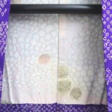 Load image into Gallery viewer, Haori Jacket Vintage(1920-1950) Blueish Purple Shibori Genjiguruma Silk #11036A2
