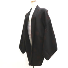 Load image into Gallery viewer, Haori Jacket Vintage(1950-1980) Black Chrysanthemum Silk #10115D2
