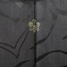 Load image into Gallery viewer, Haori Jacket Vintage(1950-1980) Black Sheer Seagull Silk #10977F3
