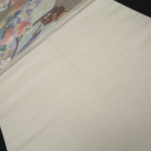 Fukuro Obi Gold Heian Princess Silk BB265V5