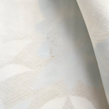 Load image into Gallery viewer, Haori Jacket Vintage(1950-1980) Light Blueish Gray Shibori Silk #10596C1
