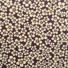 Load image into Gallery viewer, Haori Jacket Vintage(1950-1980) Brown Flower Silk #10606C2
