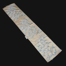 Load image into Gallery viewer, BB10009AB Silk Obi Fabric Crane Birds Gold 53.9x10.2in(137x26cm)
